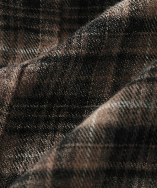 JUNRED（ジュンレッド）の「オンブレチェックシャツ（シャツ/ブラウス・メンズ・ブラック/ベージュ系その他/ブルー系その他4・S/M/L）」の14枚目の写真