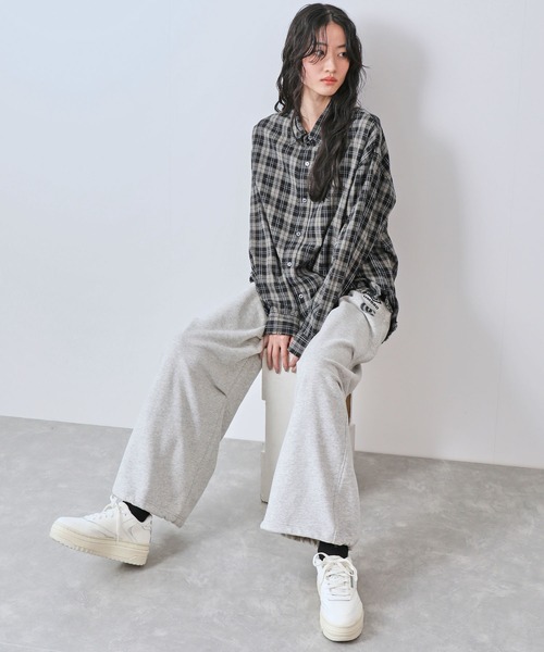 JUNRED（ジュンレッド）の「オンブレチェックシャツ（シャツ/ブラウス・メンズ・ブラック/ベージュ系その他/ブルー系その他4・S/M/L）」の19枚目の写真