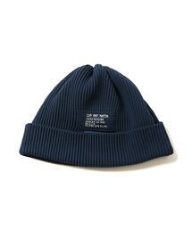 N.HOOLYWOOD WATCH CAP ニットキャップ　ダークネイビー N.HOOLYWOOD TEST PRODUCT EXCHANGE SERVICE（N.ハリウッド