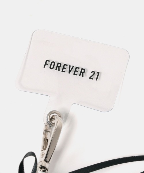 FOREVER 21（フォーエバー トゥエンティーワン）の「チュールリボンショートストラップ（スマホグッズ・レディース・グレー/ブラック・FREE）」の12枚目の写真