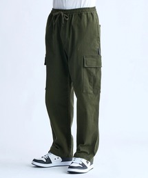 24 WIDE CARGO PANT/DCウエストゴムドローコード付きワイドシルエットカーゴパンツ