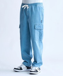 24 WIDE CARGO PANT/DCウエストゴムドローコード付きワイドシルエットカーゴパンツ