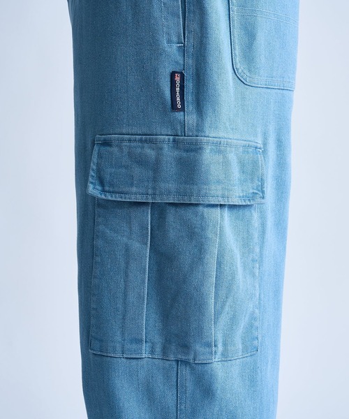 DC SHOES(ディーシーシューズ)の「24 WIDE CARGO PANT/DCウエストゴムドローコード付きワイドシルエットカーゴパンツ(カーゴパンツ・メンズ・ブラック系その他/カーキ/ライトブルー/インディゴブルー・MEDIUM/LARGE/X-LARGE)」の11枚目の写真