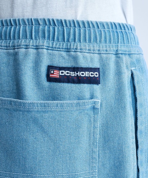 DC SHOES(ディーシーシューズ)の「24 WIDE CARGO PANT/DCウエストゴムドローコード付きワイドシルエットカーゴパンツ(カーゴパンツ・メンズ・ブラック系その他/カーキ/ライトブルー/インディゴブルー・MEDIUM/LARGE/X-LARGE)」の13枚目の写真