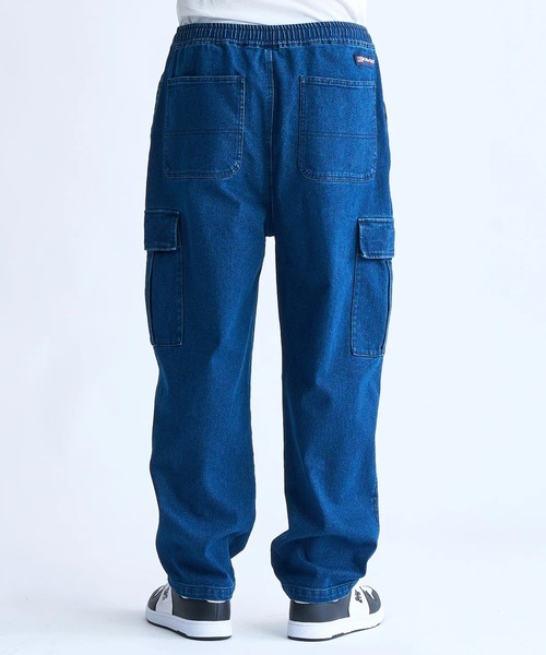 DC SHOES(ディーシーシューズ)の「24 WIDE CARGO PANT/DCウエストゴムドローコード付きワイドシルエットカーゴパンツ(カーゴパンツ・メンズ・ブラック系その他/カーキ/ライトブルー/インディゴブルー・MEDIUM/LARGE/X-LARGE)」の17枚目の写真