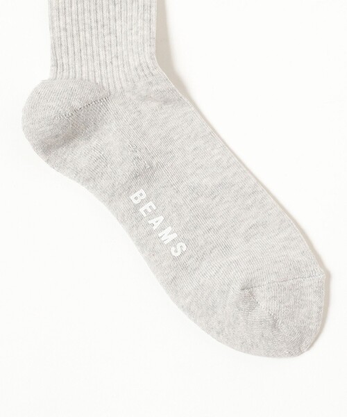 BEAMS（ビームス）の「フェイク レイヤード ソックス（ソックス/靴下・メンズ・ホワイト/ブラック/グレー/ブラウン/オリーブ/ネイビー・ONE SIZE）」の8枚目の写真