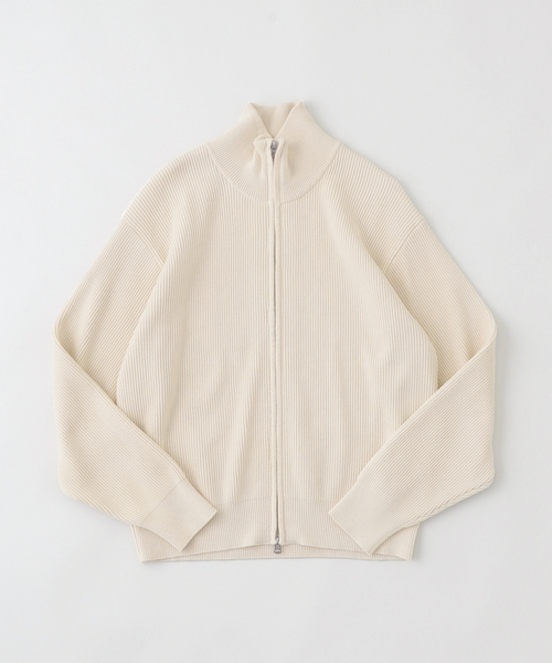 JOURNAL STANDARD(ジャーナルスタンダード)の「UNDYED / アンダイド ドライバーズニット(ニット/セーター・メンズ・ブラウン/アイボリー・LARGE/MEDIUM)」の2枚目の写真