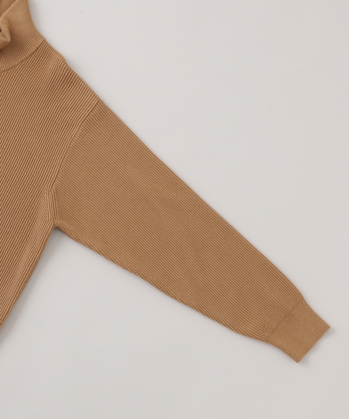 JOURNAL STANDARD(ジャーナルスタンダード)の「UNDYED / アンダイド ドライバーズニット(ニット/セーター・メンズ・ブラウン/アイボリー・LARGE/MEDIUM)」の5枚目の写真