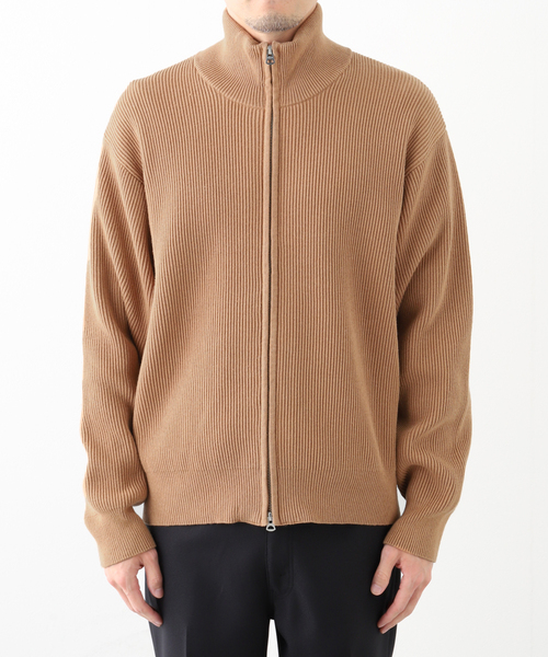 JOURNAL STANDARD(ジャーナルスタンダード)の「UNDYED / アンダイド ドライバーズニット(ニット/セーター・メンズ・ブラウン/アイボリー・LARGE/MEDIUM)」の9枚目の写真