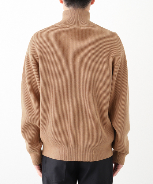 JOURNAL STANDARD(ジャーナルスタンダード)の「UNDYED / アンダイド ドライバーズニット(ニット/セーター・メンズ・ブラウン/アイボリー・LARGE/MEDIUM)」の11枚目の写真