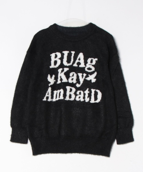 セール】バイカラーロゴジャガードニット（ニット/セーター）｜LADY