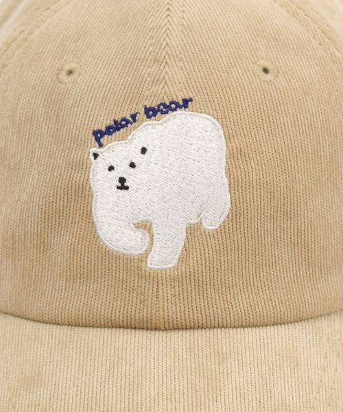 【未使用です】ニコアンド　スンスン アソートキャップ　アイボリー niko and（ニコアンド）の「【あさひやま動物園応援商品】アソート