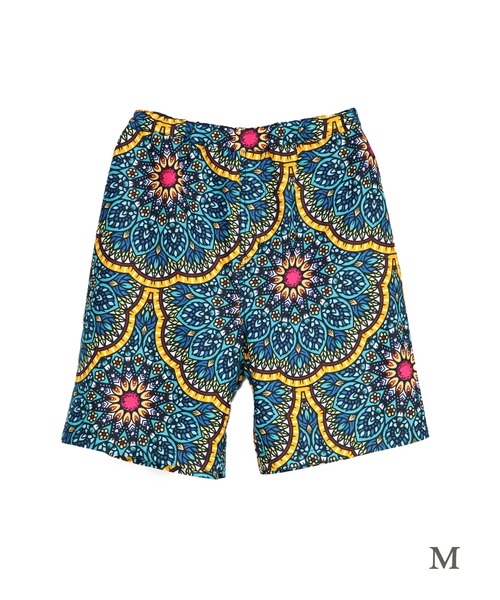 <moyan ecri>【KIDS】アフリカ生地使用ショートパンツ SHORT PANTS(その他パンツ)|moyan ecri(モヤン エクリ)