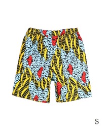 moyan ecri（モヤン エクリ）の「<moyan ecri>【KIDS】アフリカ生地使用ショートパンツ SHORT PANTS（その他パンツ）」