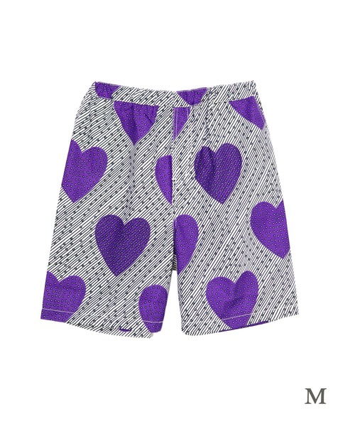<moyan ecri>【KIDS】アフリカ生地使用ショートパンツ SHORT PANTS（その他パンツ）｜moyan ecri（モヤン エクリ）