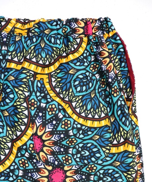 <moyan ecri>【KIDS】アフリカ生地使用ショートパンツ SHORT PANTS（その他パンツ）｜moyan ecri（モヤン エクリ）