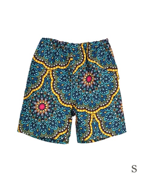 <moyan ecri>【KIDS】アフリカ生地使用ショートパンツ SHORT PANTS（その他パンツ）｜moyan ecri（モヤン エクリ）