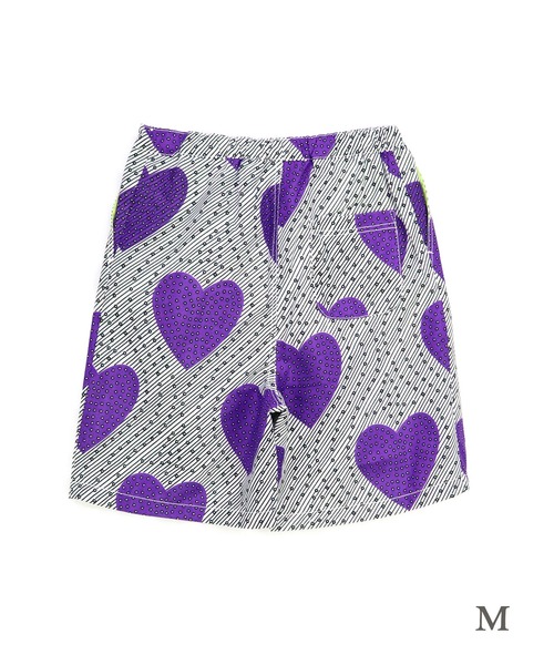 <moyan ecri>【KIDS】アフリカ生地使用ショートパンツ SHORT PANTS（その他パンツ）｜moyan ecri（モヤン エクリ）
