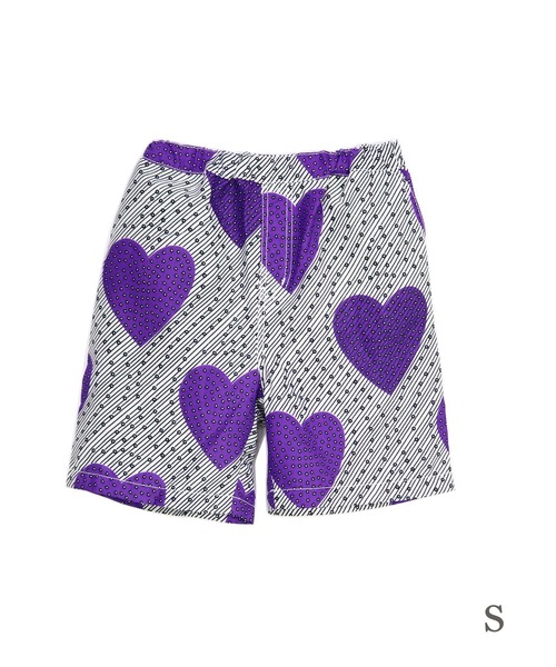 <moyan ecri>【KIDS】アフリカ生地使用ショートパンツ SHORT PANTS（その他パンツ）｜moyan ecri（モヤン エクリ）