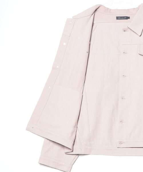 FUNALIVE（ファンアライブ）の「綿ツイルオーバーサイズGジャン（ブルゾン・メンズ・チャコールグレー/カーキ/グレイッシュベージュ/ダークブルー・L/M）」の9枚目の写真