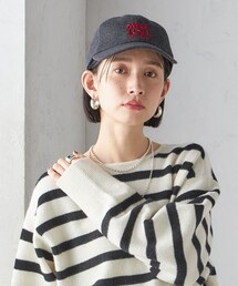 SHIPS | ロゴ 刺繍  キャップ（グレー）(キャップ)