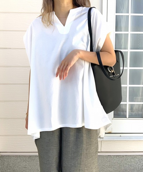 Q(キュー)の「チェーン付きバケットトート(トートバッグ・レディース・ブラック/ベージュ・ONE SIZE)」の18枚目の写真