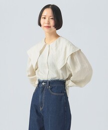 ビッグカラー ドビーシャツ