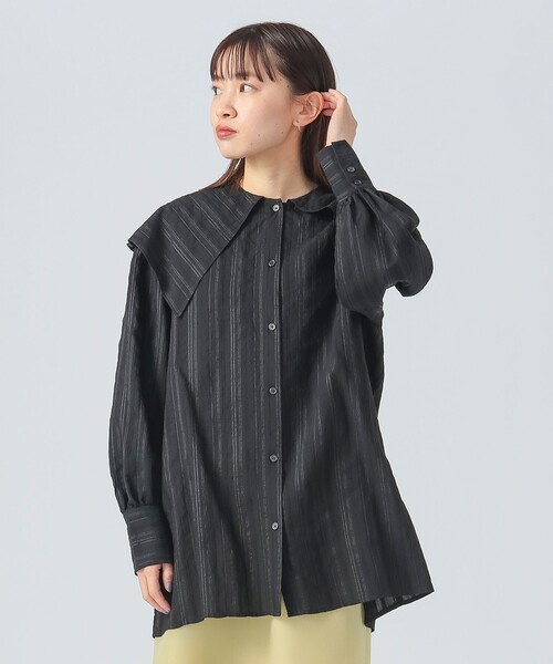 大きな取引 セール】ビッグカラー ドビーシャツ（シャツ/ブラウス）｜BEAMS トップス