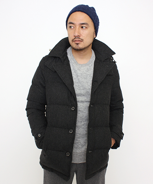 CIAOPANIC TYPY(チャオパニックティピー)の「オーロラダウンフードコート(ダウンジャケット/コート・メンズ・チャコールグレー/ネイビー・LARGE/MEDIUM/SMALL)」の7枚目の写真