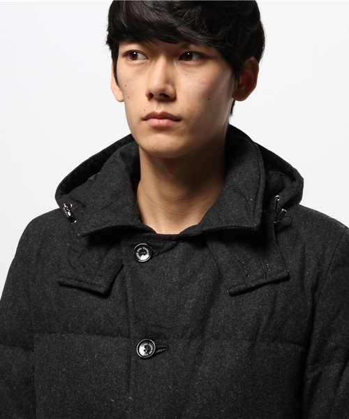 CIAOPANIC TYPY(チャオパニックティピー)の「オーロラダウンフードコート(ダウンジャケット/コート・メンズ・チャコールグレー/ネイビー・LARGE/MEDIUM/SMALL)」の9枚目の写真