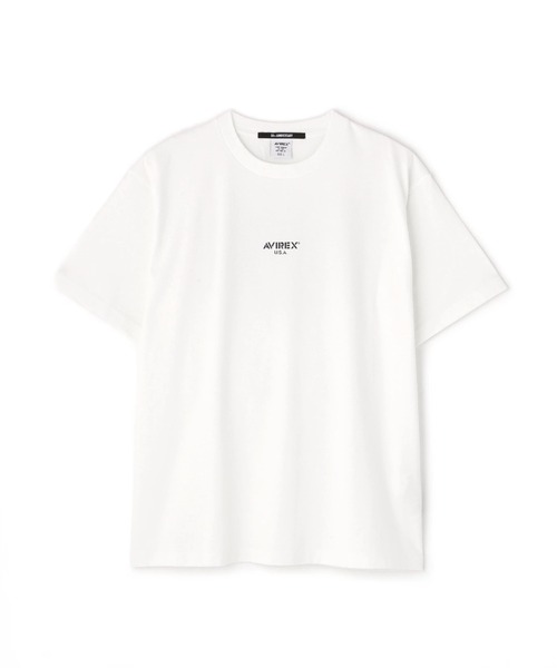 AVIREX(アヴィレックス)の「MIL. ACADEMY T-SHIRT "1954" / ミリタリーアカデミー 半袖Tシャツ / AVIREX / アヴィレックス(Tシャツ/カットソー・メンズ・チャコール/ネイビー/ホワイト・MEDIUM/LARGE/X-LARGE/XX-LARGE)」の7枚目の写真
