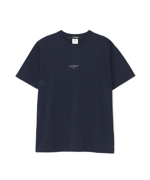 AVIREX(アヴィレックス)の「MIL. ACADEMY T-SHIRT "1954" / ミリタリーアカデミー 半袖Tシャツ / AVIREX / アヴィレックス(Tシャツ/カットソー・メンズ・チャコール/ネイビー/ホワイト・MEDIUM/LARGE/X-LARGE/XX-LARGE)」の10枚目の写真