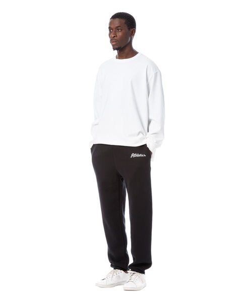 Sandinista(サンディニスタ)の「Athletic Sweatpants / アスレチック裏毛スウェットパンツ(スウェットパンツ・メンズ・ネイビー/ホワイト/ヘザーグレー/ブラック・LARGE/MEDIUM/SMALL)」の9枚目の写真