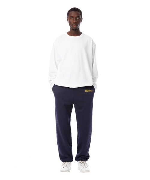 Sandinista(サンディニスタ)の「Athletic Sweatpants / アスレチック裏毛スウェットパンツ(スウェットパンツ・メンズ・ネイビー/ホワイト/ヘザーグレー/ブラック・LARGE/MEDIUM/SMALL)」の13枚目の写真