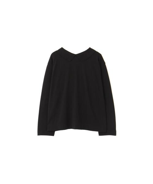 MARGARET HOWELL（マーガレットハウエル）の「DENCE COTTON JERSEY（Tシャツ/カットソー・レディース・ブラック/ホワイト系その他3・2）」の5枚目の写真