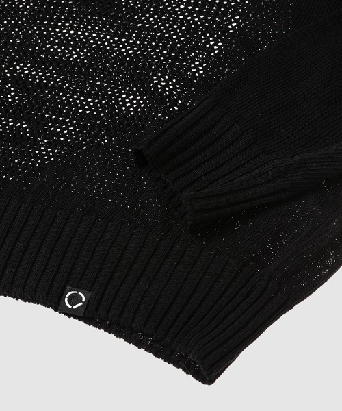 PHINGERIN(フィンガリン)の「WINDOW WEB SWEATER(ニット/セーター・メンズ・ミント/ブラック/アイボリー/ピンク・L)」の7枚目の写真