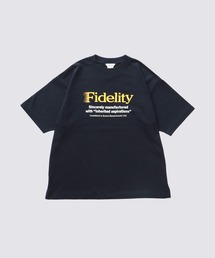 FIDELITY | SCHEMES LOGO TUBE TEE / 企業ロゴプリントTシャツ(Tシャツ/カットソー)
