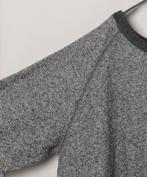 JEANASIS(ジーナシス)の「【選べる着丈】オフショルラメミニウラケプルオーバー/323006(スウェット・レディース・ブラック系その他/グレー系その他/ライトグレー系/ホワイト系その他・FREE/SMALL)」の8枚目の写真