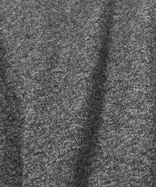 JEANASIS(ジーナシス)の「【選べる着丈】オフショルラメミニウラケプルオーバー/323006(スウェット・レディース・ブラック系その他/グレー系その他/ライトグレー系/ホワイト系その他・FREE/SMALL)」の14枚目の写真