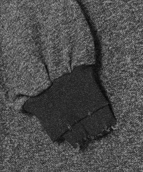 JEANASIS(ジーナシス)の「【選べる着丈】オフショルラメミニウラケプルオーバー/323006(スウェット・レディース・ブラック系その他/グレー系その他/ライトグレー系/ホワイト系その他・FREE/SMALL)」の13枚目の写真