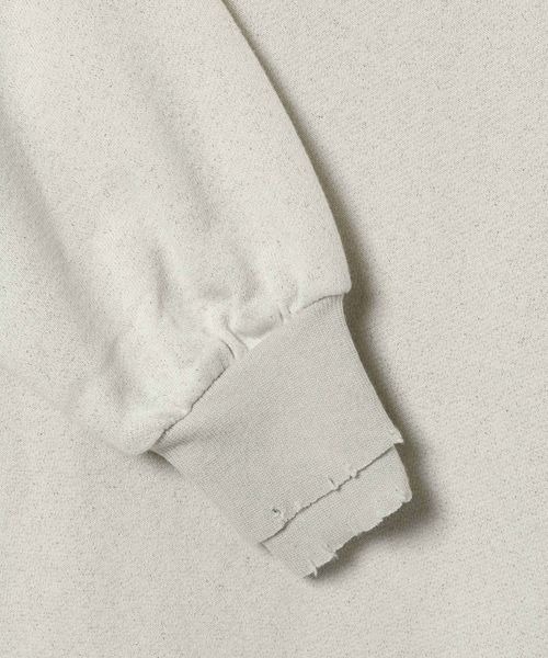 JEANASIS(ジーナシス)の「【選べる着丈】オフショルラメミニウラケプルオーバー/323006(スウェット・レディース・ブラック系その他/グレー系その他/ライトグレー系/ホワイト系その他・FREE/SMALL)」の16枚目の写真