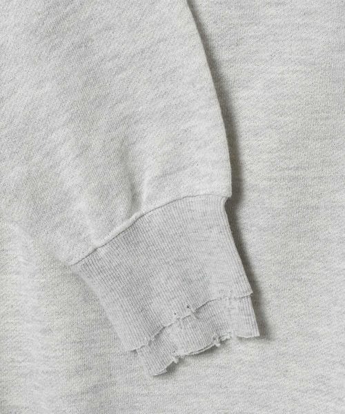 JEANASIS(ジーナシス)の「【選べる着丈】オフショルラメミニウラケプルオーバー/323006(スウェット・レディース・ブラック系その他/グレー系その他/ライトグレー系/ホワイト系その他・FREE/SMALL)」の18枚目の写真