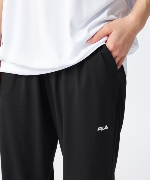 FILA(フィラ)の「【FILA/フィラ】上下2点セット 水陸両用 半袖シャツ&サルエルパンツ フィットネスウェア(Tシャツ/カットソー・レディース・ブラック/ダークパープル/グレー/ミント/ホワイト・XX-LARGE/XXX-LARGE/XXXX-LARGE/LARGE/X-LARGE/MEDIUM/SMALL)」の10枚目の写真