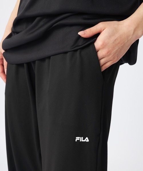FILA(フィラ)の「【FILA/フィラ】上下2点セット 水陸両用 半袖シャツ&サルエルパンツ フィットネスウェア(Tシャツ/カットソー・レディース・ブラック/ダークパープル/グレー/ミント/ホワイト・XX-LARGE/XXX-LARGE/XXXX-LARGE/LARGE/X-LARGE/MEDIUM/SMALL)」の22枚目の写真