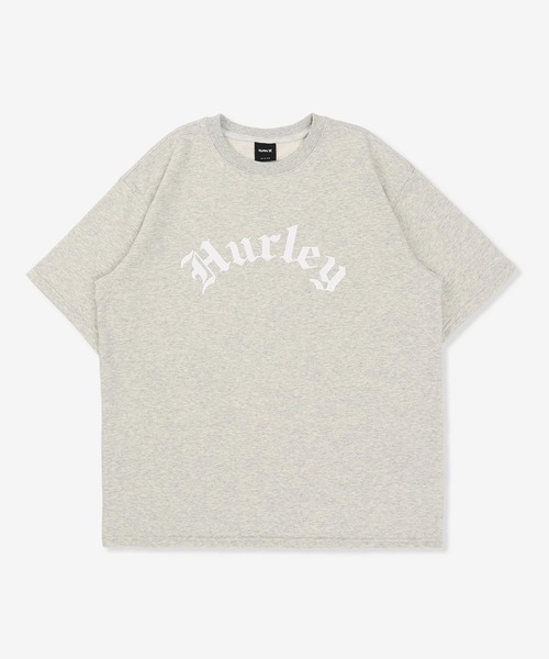 Hurley （ハーレー）の「Hurley/ハーレー 半袖 Tシャツ スウェット オールドイングリッシュ セットアップ対応 MCSS251068（Tシャツ/カットソー・メンズ・ダークグリーン/チャコールグレー/ブルーグレー/ブラック/アッシュ・M/L）」の4枚目の写真