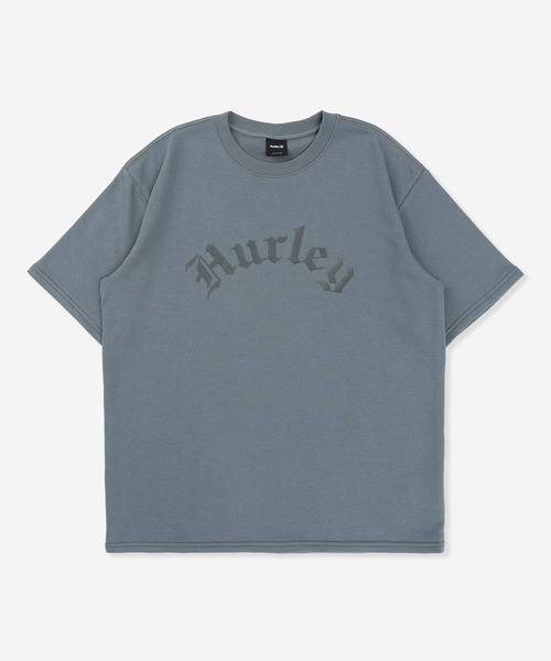 Hurley （ハーレー）の「Hurley/ハーレー 半袖 Tシャツ スウェット オールドイングリッシュ セットアップ対応 MCSS251068（Tシャツ/カットソー・メンズ・ダークグリーン/チャコールグレー/ブルーグレー/ブラック/アッシュ・M/L）」の3枚目の写真