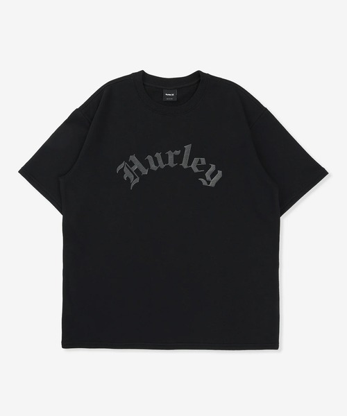 Hurley （ハーレー）の「Hurley/ハーレー 半袖 Tシャツ スウェット オールドイングリッシュ セットアップ対応 MCSS251068（Tシャツ/カットソー・メンズ・ダークグリーン/チャコールグレー/ブルーグレー/ブラック/アッシュ・M/L）」の2枚目の写真