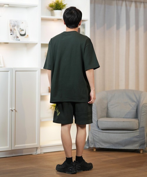 Hurley （ハーレー）の「Hurley/ハーレー TERRY OE LOGO OVSD SS TEE MCSS251068（Tシャツ/カットソー・メンズ・ダークグリーン/チャコールグレー・M/L）」の14枚目の写真