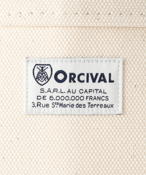ORCIVAL(オーシバル)の「ORCIVAL | キャンバストートバッグ 中(トートバッグ・レディース・チャコール/A/ベージュ系その他/グレー系その他/ホワイト系その他5・-)」の12枚目の写真