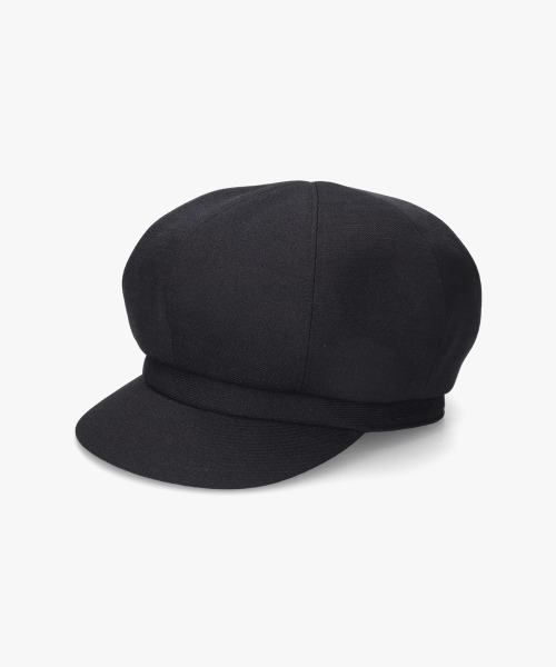 OVERRIDE（オーバーライド）の「OVERRIDE  LINEN LIKE CASQUETTE / オーバーライド（キャスケット・メンズ・ブラック/ダークグレー/アイボリー・60cm/58cm）」の8枚目の写真